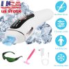 Laser Hair Removal For Woman Man Ice Cooling Permanent IPL Hair Remover with Painless 999999 Flashes Home Use Lasting Hair Reduction for Armpits Legs