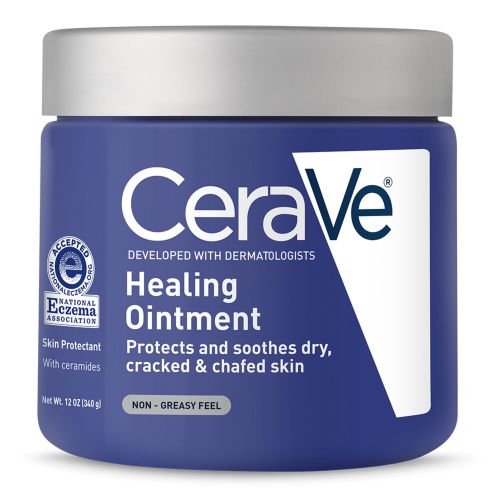 CeraVe Healing Ointment for Face & Body, Protects and Soothes Dry, Cracked, & Chafed Skin 12 oz CeraVe Healing Ointment for Face & Body, Protects and Soothes Dry, Cracked, & Chafed Skin 12 oz