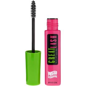 Maybelline Great Lash Waterproof Mascara, Very Black