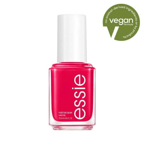 Essie Salon Quality 8 Free Vegan Nail Polish, Watermelon, 0.46 Fl Oz Bottle
