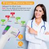Digital Infrared Thermometer Non-contact Forehead Body Thermometer Surface Room Instant Accurate Reading w/ 99 Memories