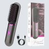 BGTR Next-generation Hair Straightener Comb (wireless)Hair Straightening Comb for Frizz Free Hair for Women, Smooth Comfort Heated Hair Styling Tool f