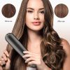 BGTR Next-generation Hair Straightener Comb (wireless)Hair Straightening Comb for Frizz Free Hair for Women, Smooth Comfort Heated Hair Styling Tool f